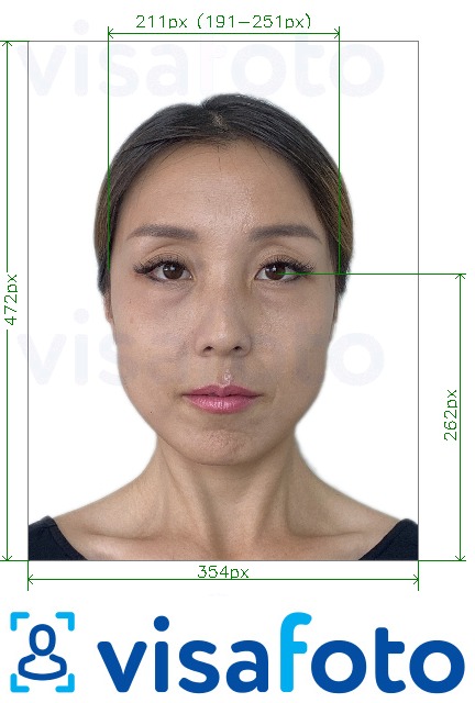 Tam ölçülü dəqiqləşdirmə ilə China Passport online 354x472 piksel köhnə format üçün şəkil nümunəsi