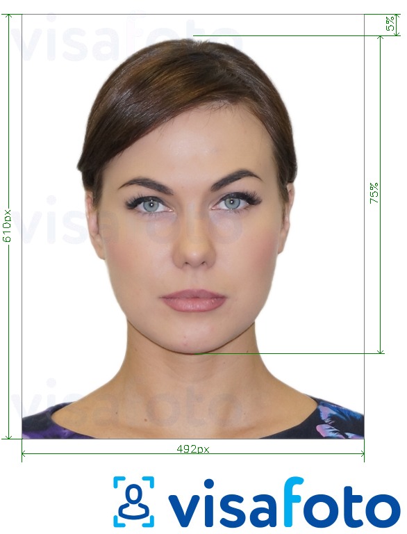 Tam ölçülü dəqiqləşdirmə ilə Polşa ID kartı online 492x610 piksel üçün şəkil nümunəsi